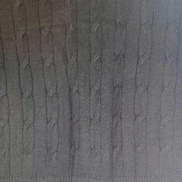 Merona lightweight black Pull-Over sweater - Picture 6 of 10